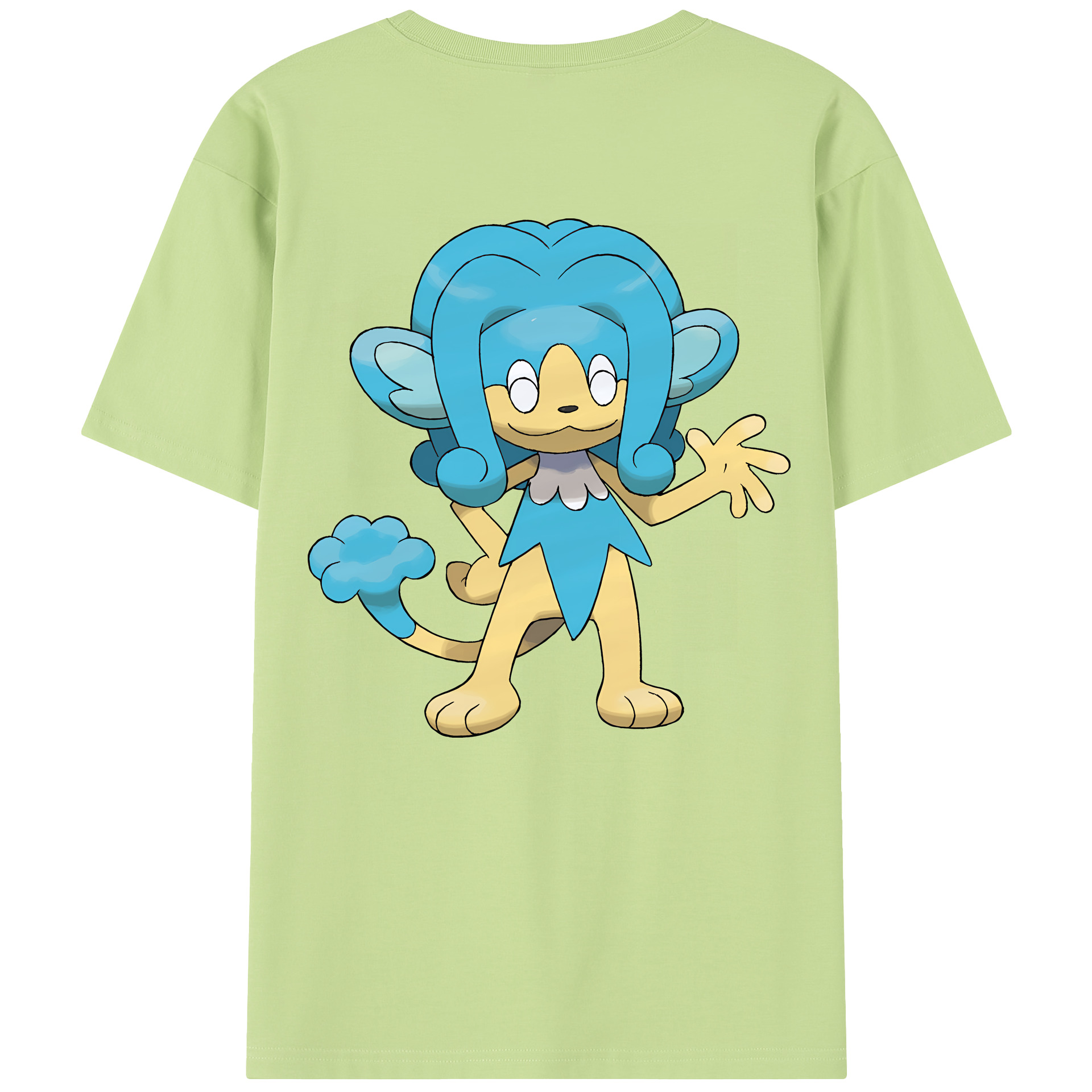 （画像用） ポケットモンスター Pokémon 綿100％半袖Tシャツ（背面プリント）